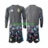 Camisola Argentina Guarda-redes Criança Equipamento Primeiro Copa do Mundo 2026 Manga Comprida